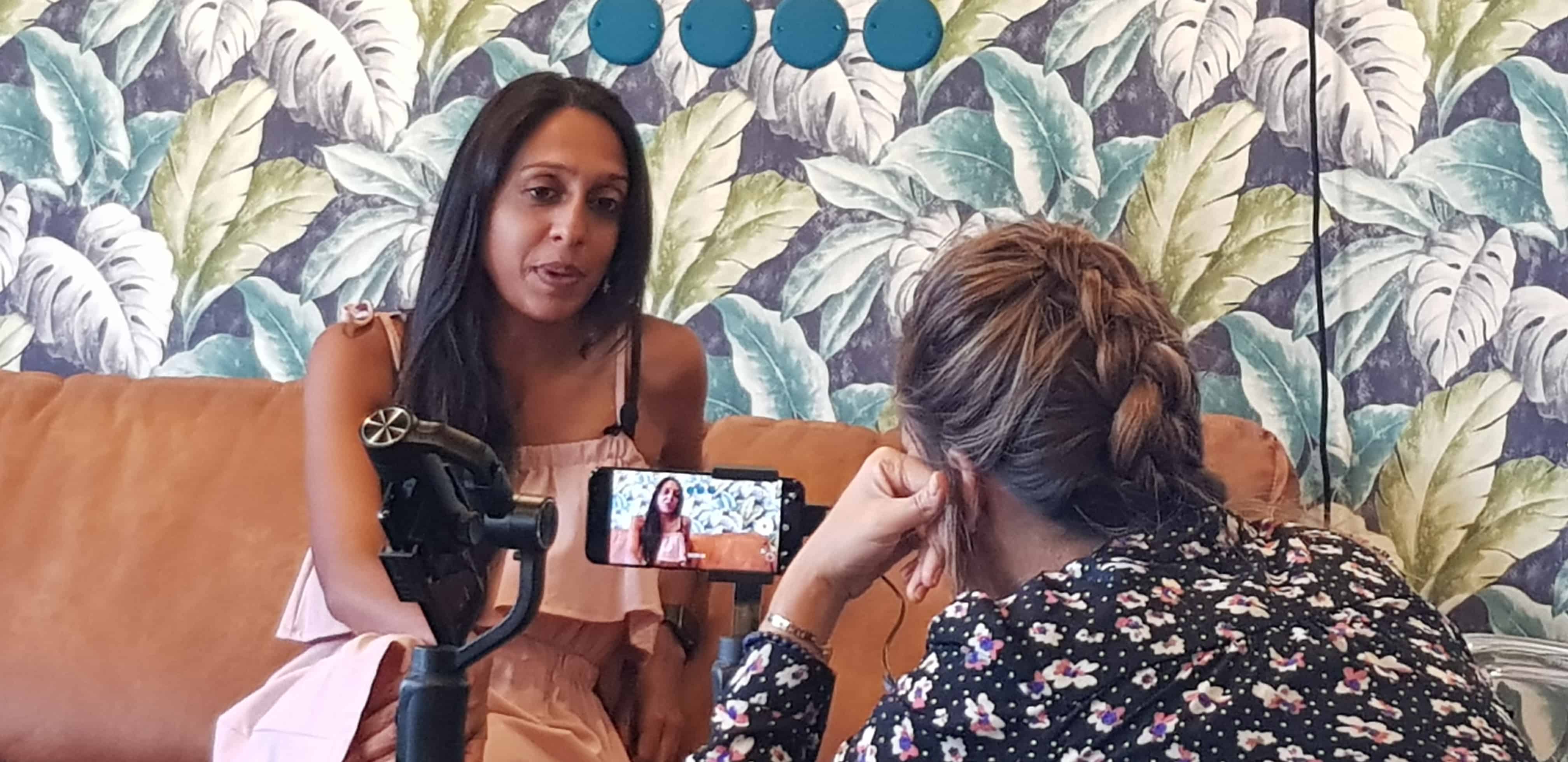 Vidéo via son smartphone a la Réunion